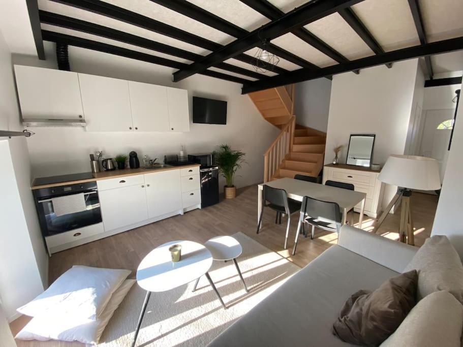 Appart Renove En Duplex Avec Terrasse Et Garage Bouleurs Kültér fotó