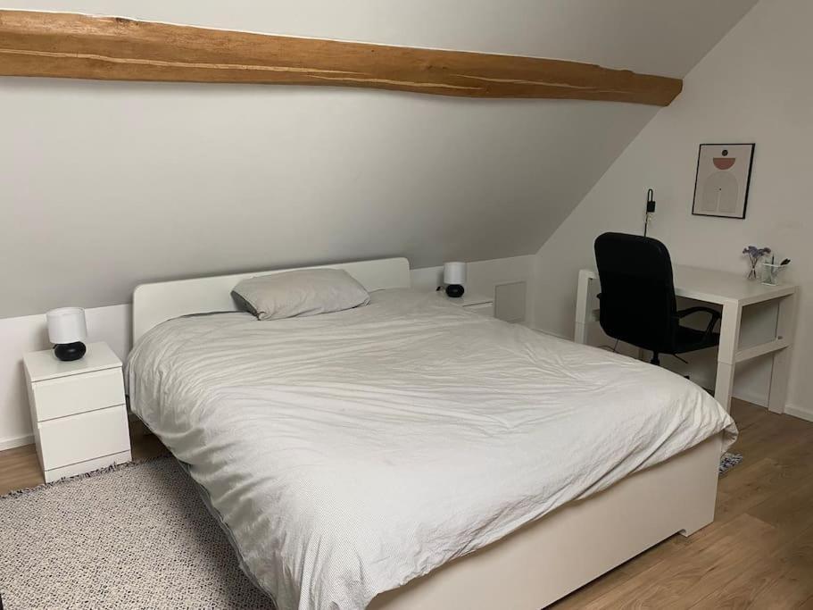 Appart Renove En Duplex Avec Terrasse Et Garage Bouleurs Kültér fotó